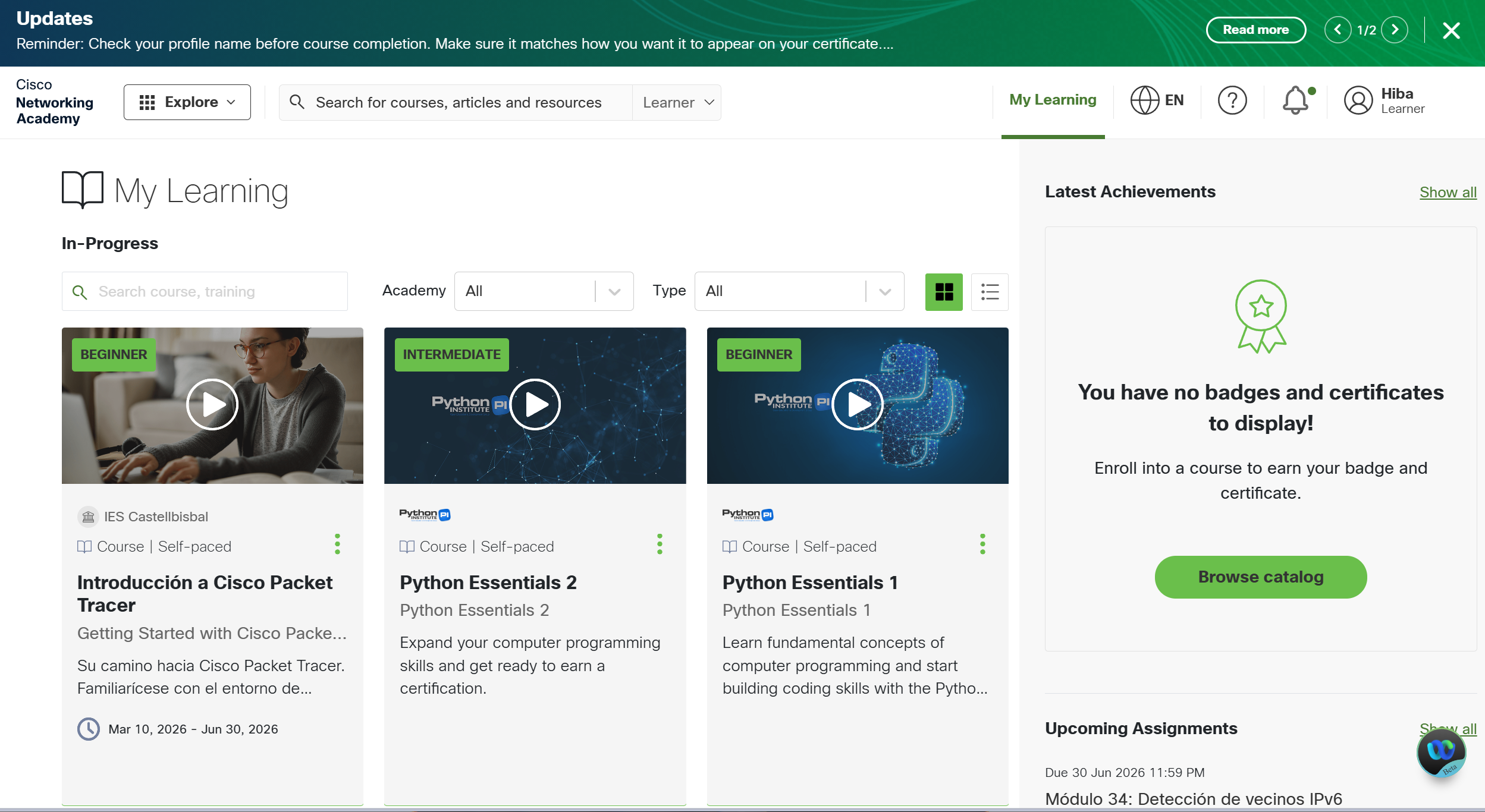 Formulari de login Cisco