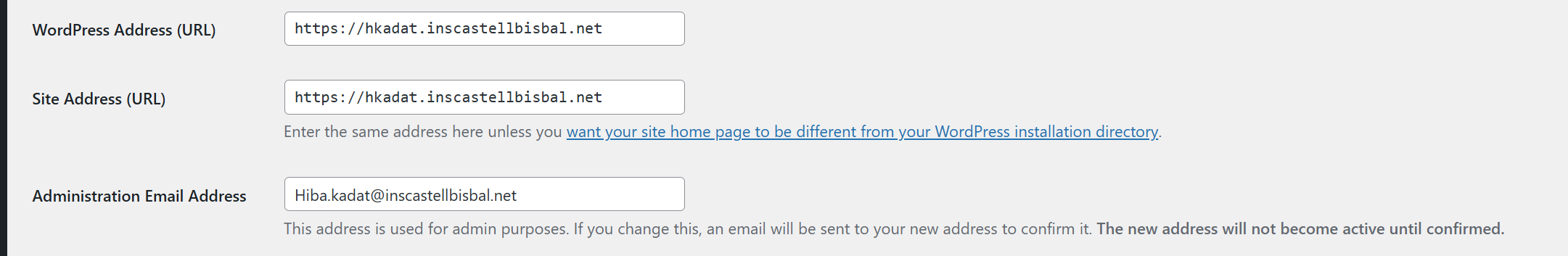 WPS Hide Login configuració final