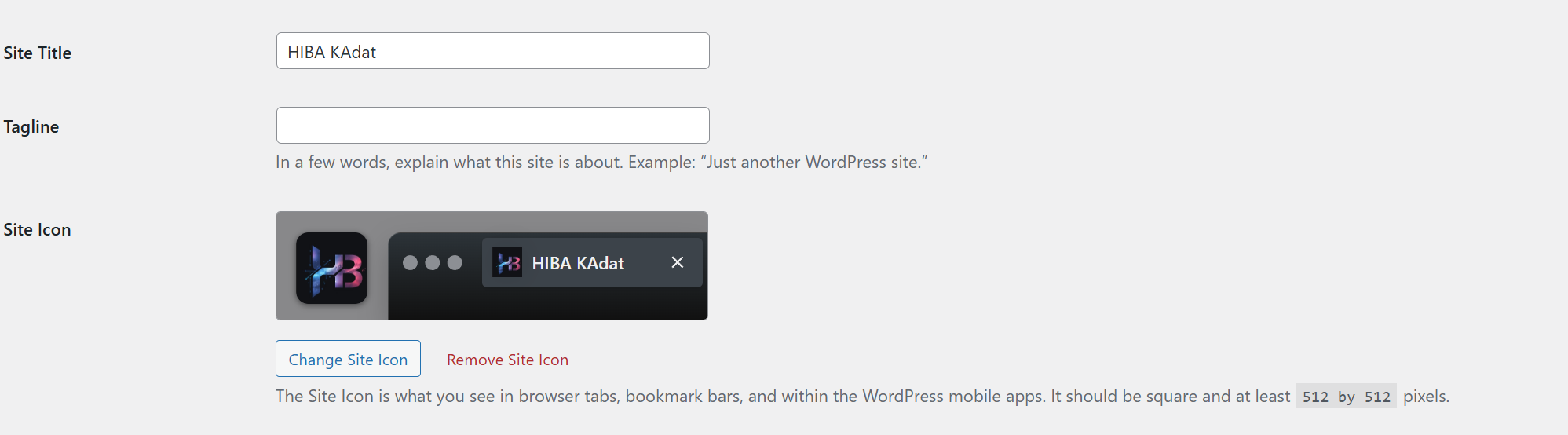 Canvi nom lloc web WordPress