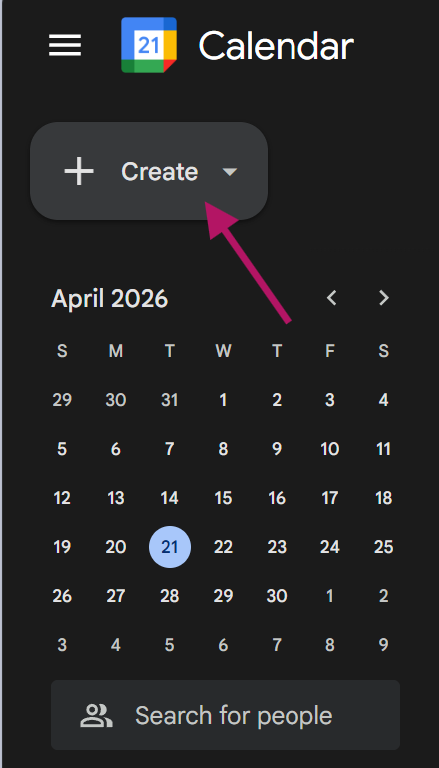 Accés a Google Calendar