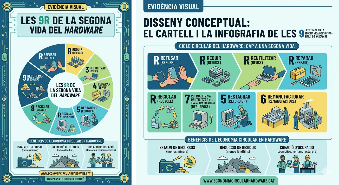 Cartell Digital i Ecodisseny d'Economia Circular