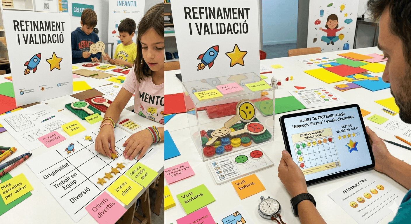 Sistema complet — graella final visible