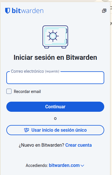 Gestor de contrasenyes al navegador professional