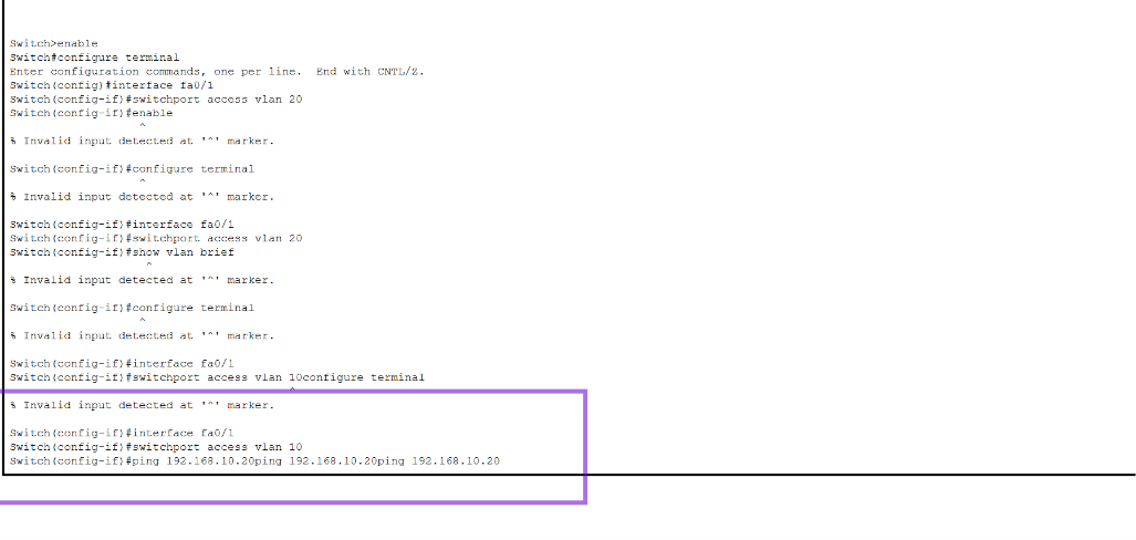 ping exitós després de la correcció