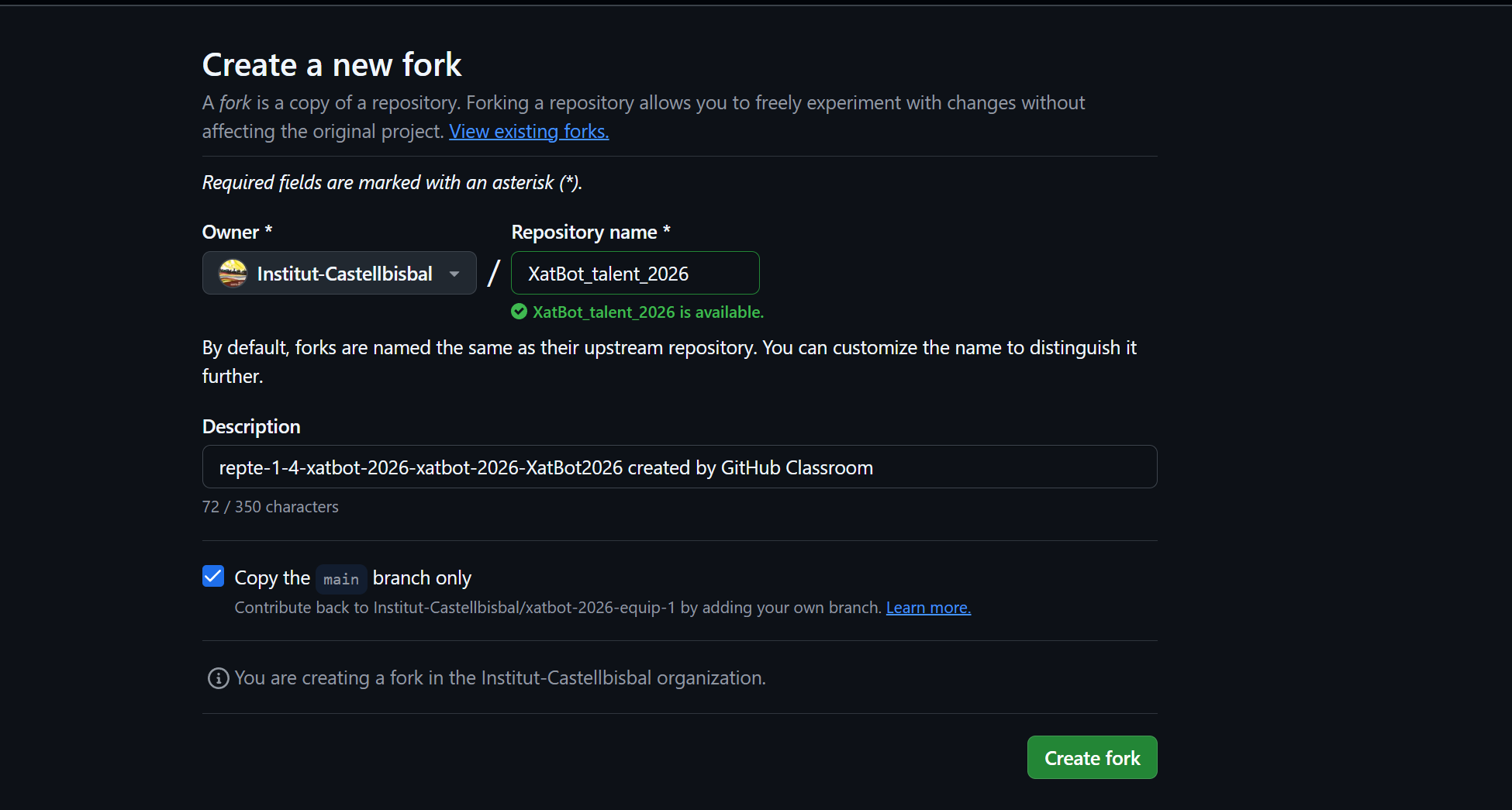 Repositori amb fitxers originals