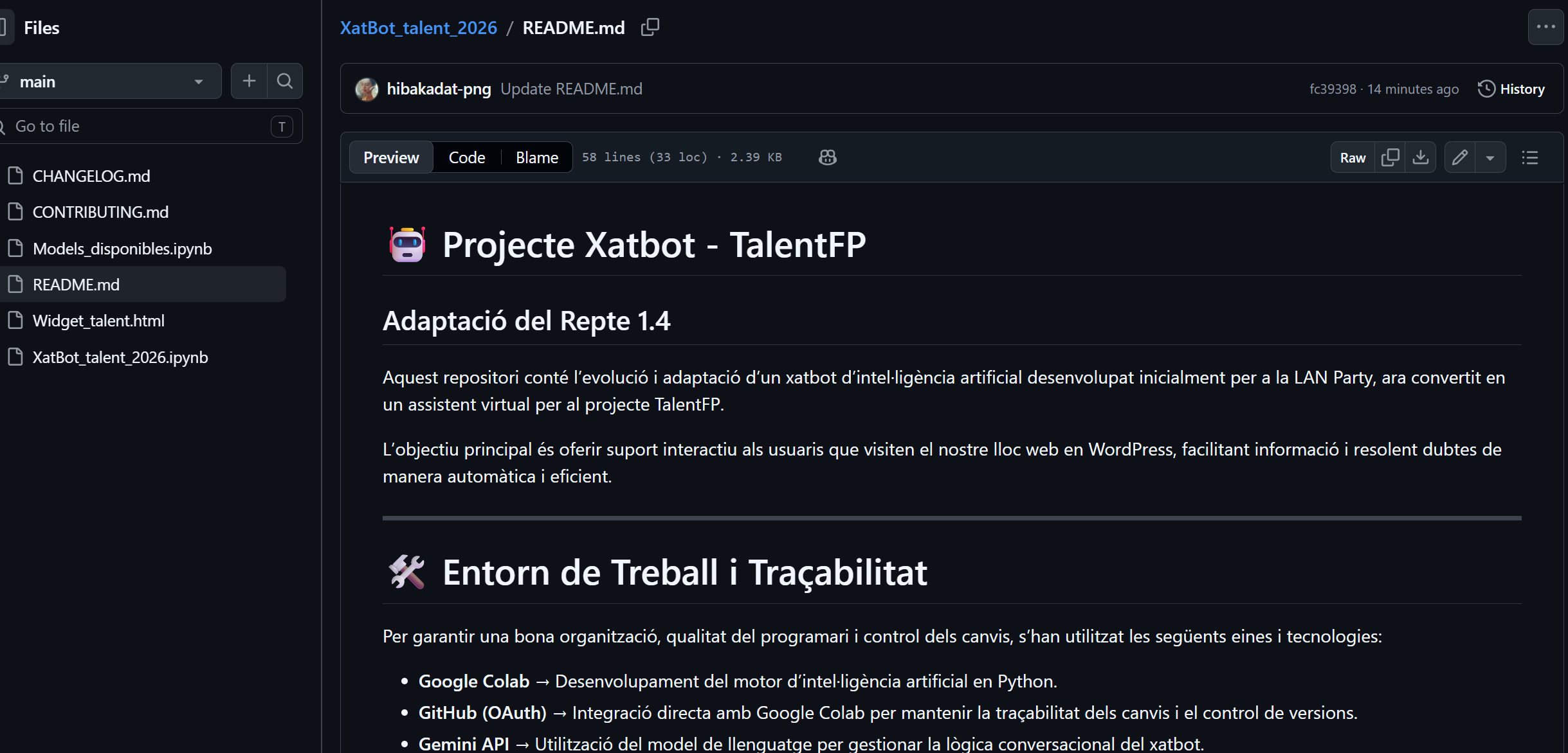 README.md actualitzat al repositori