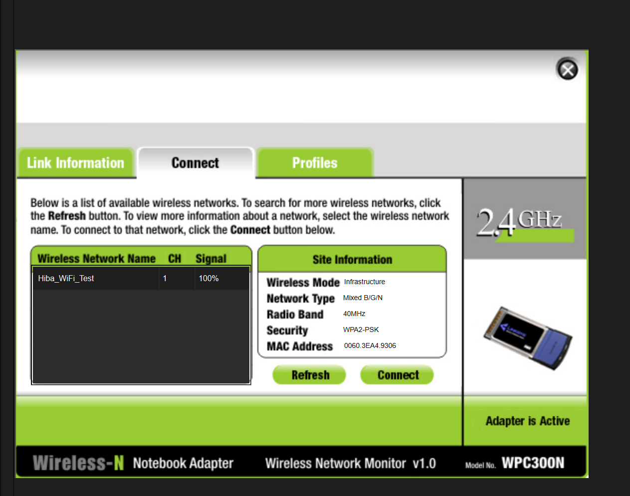 Dispositiu client connectat a la xarxa Wi-Fi