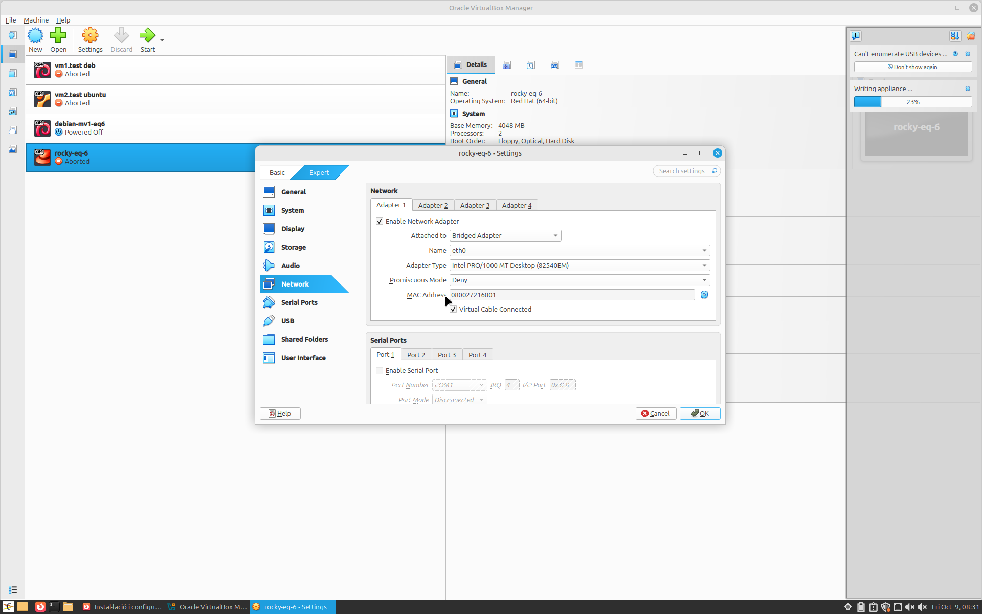 Xarxa i hostname