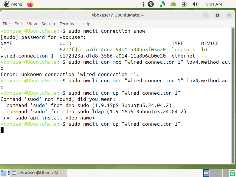 Ubuntu DHCP