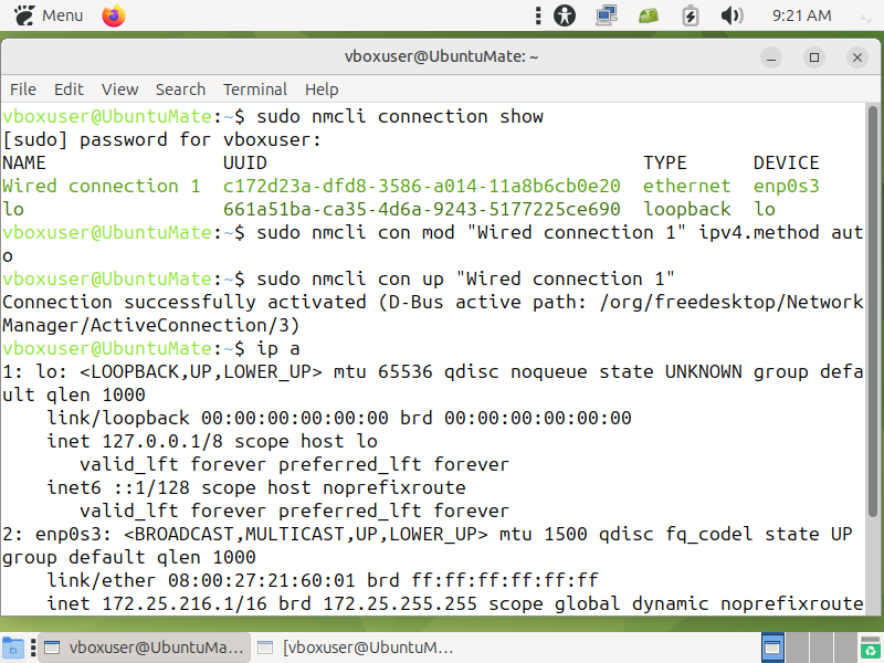 Ubuntu DHCP 2