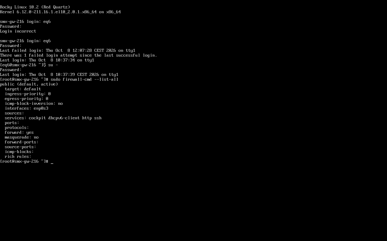 Firewall list-all